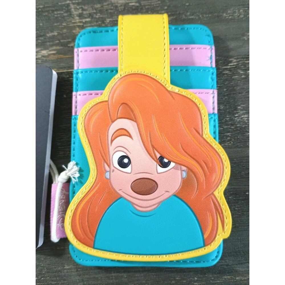 Loungefly Disney A Goofy Movie Roxanne Card Holder Wallet New